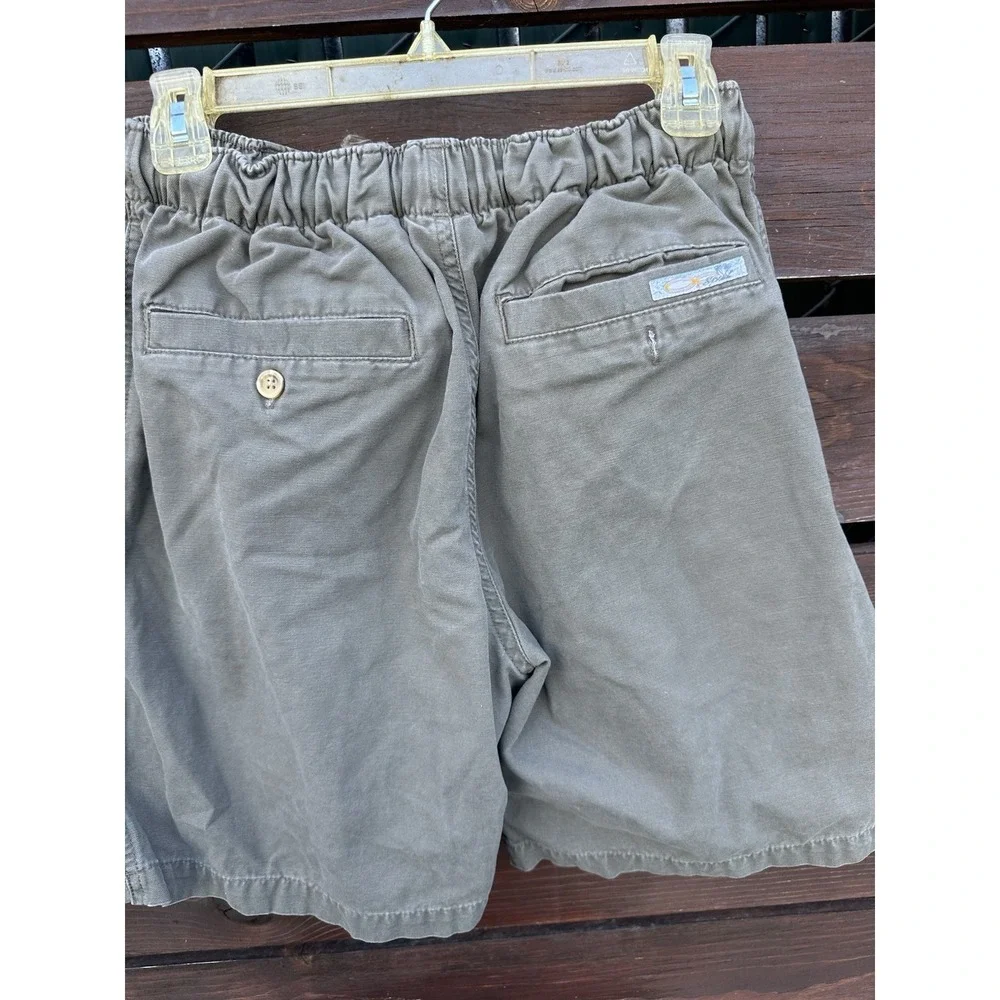 Ocean Pacific Op Vintage Logo Brown Skater Shorts‎ Cotton Elastic Waist *Sz M